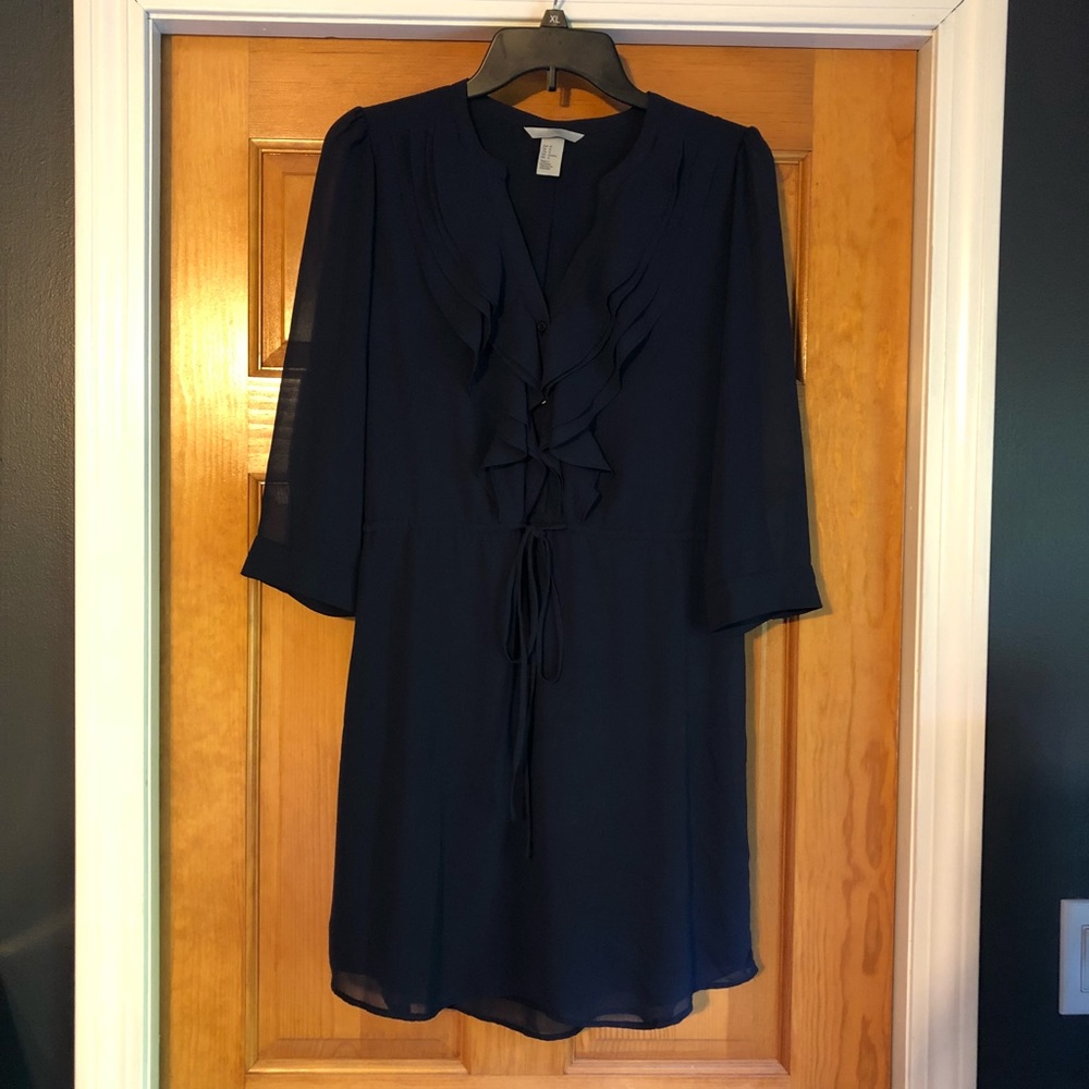 H&M Navy Blue Dress l Size 12